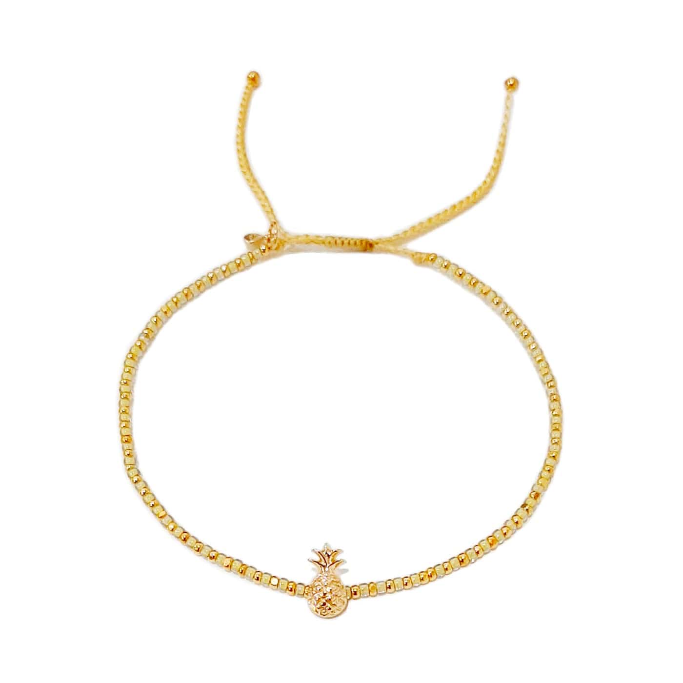 TAI JEWELRY Bracelet Handmade Bracelet With Pineapple Charm