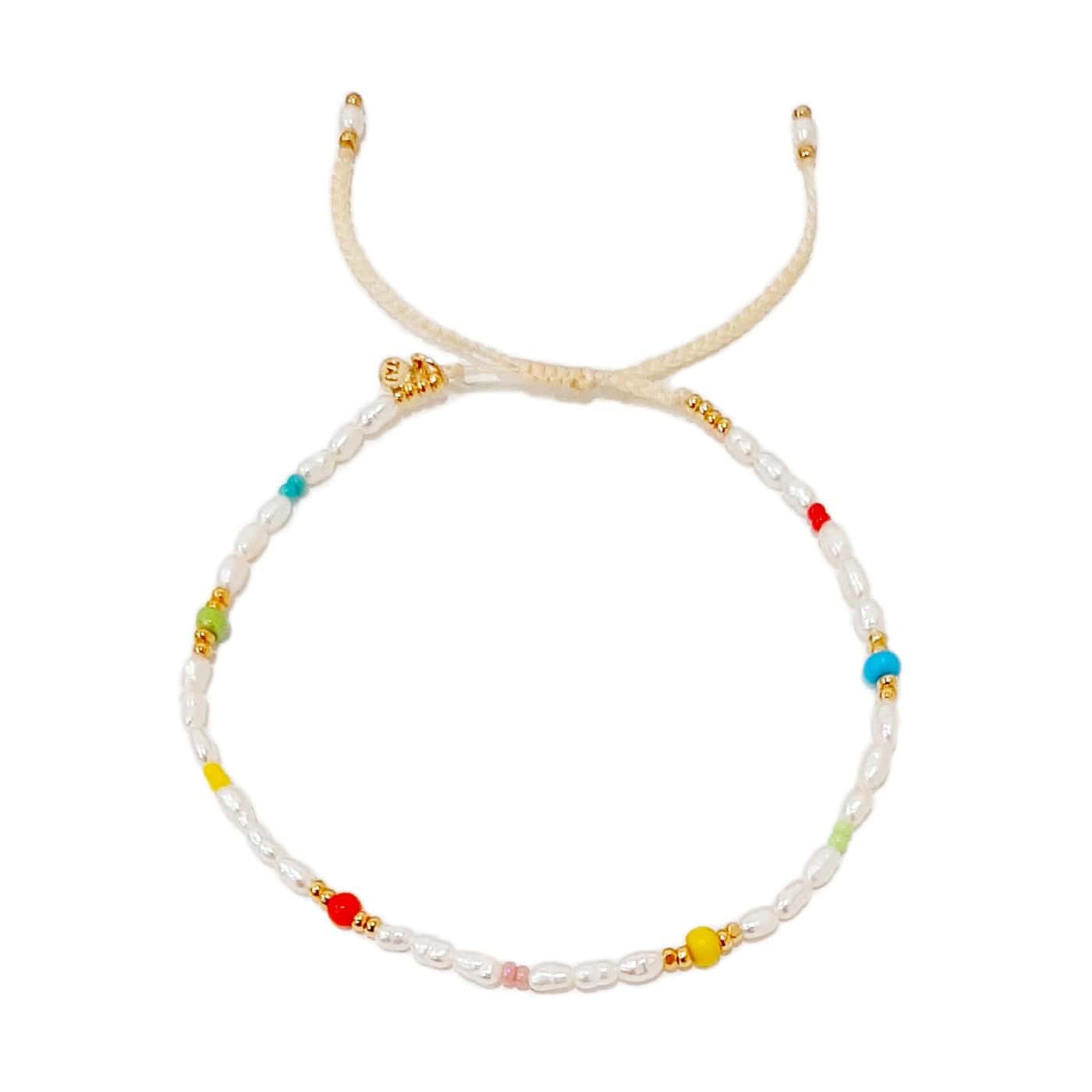 TAI JEWELRY Bracelet Handmade Seed Pearl Bracelet With Multi-Colored Seed Beads