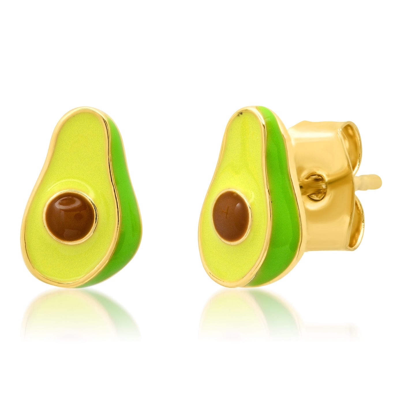 TAI JEWELRY Earrings Avocado Studs
