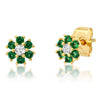 TAI-STONE STUD WITH CZ main image 1