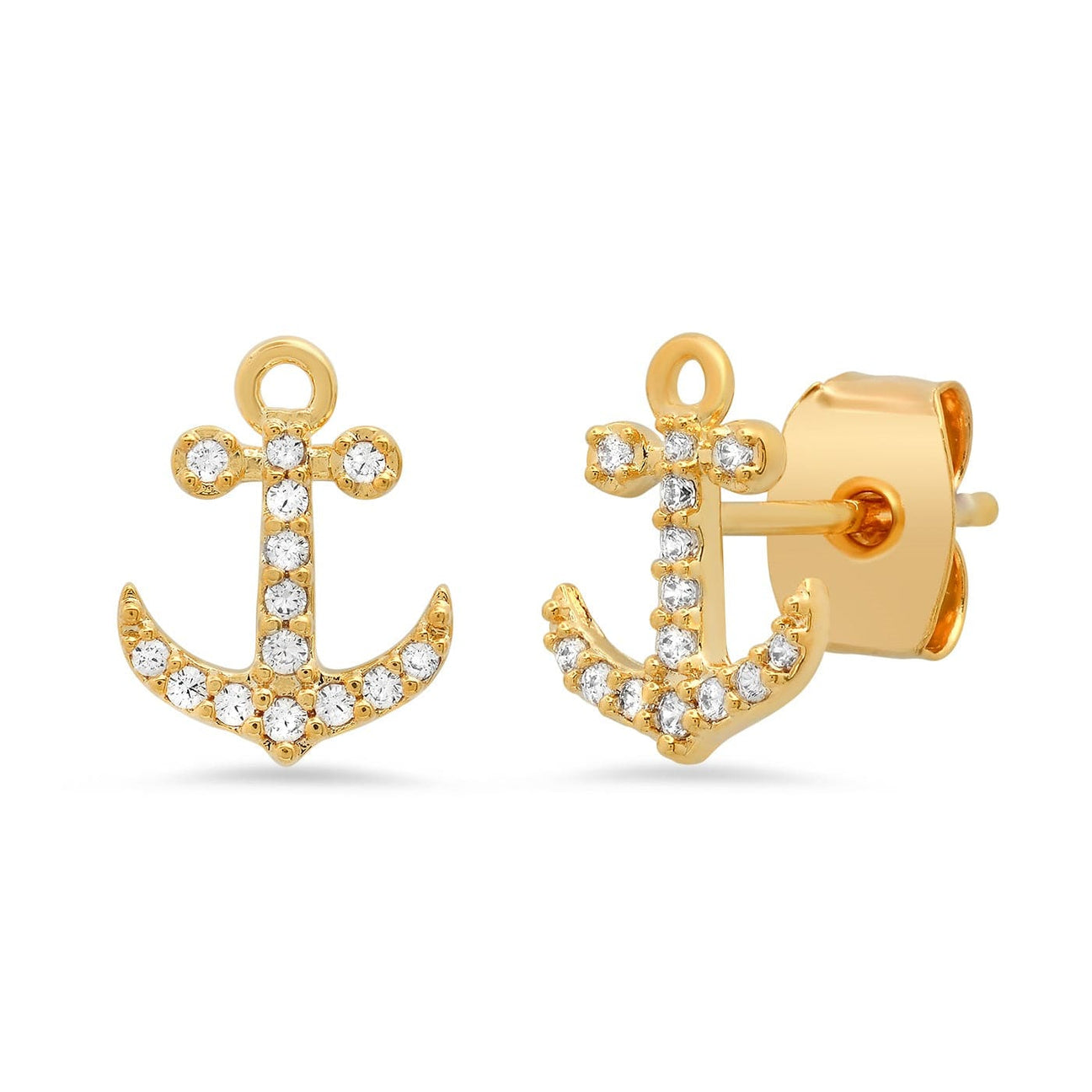 TAI-CZ STUDS WITH PAVE HALO main image 1