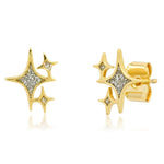 TAI JEWELRY Earrings Twinkling Star Studs Earrings