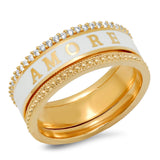 TAI JEWELRY Rings 6 / White Amore Ring